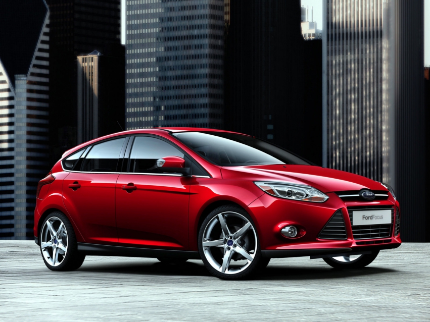 Авто обои Ford Focus Hatchback 2011