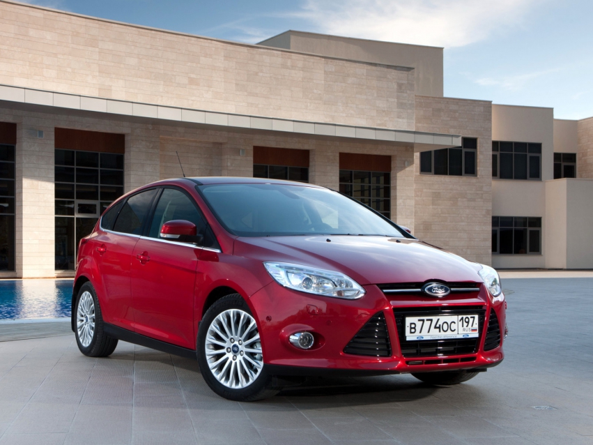 Авто обои Ford Focus Hatchback 2011