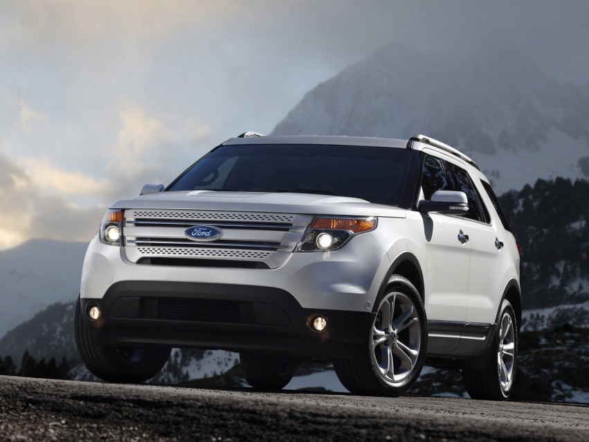 Авто обои Ford Explorer SUV 2010 