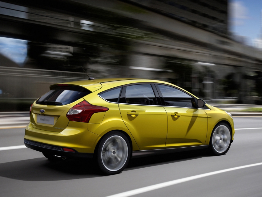 Авто обои Ford Focus Hatchback 2011