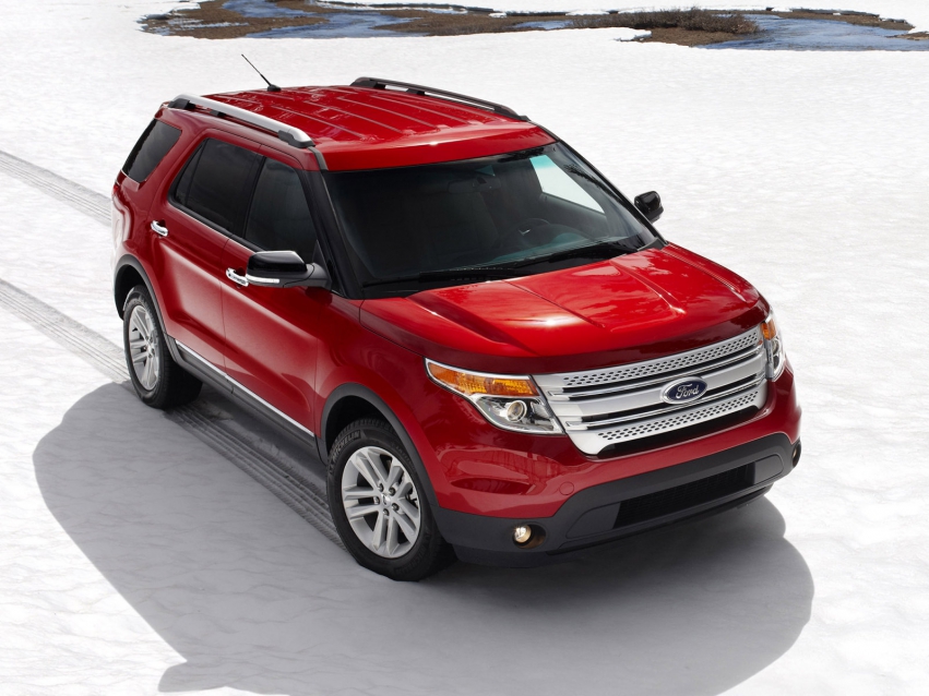 Авто обои Ford Explorer SUV 2010 