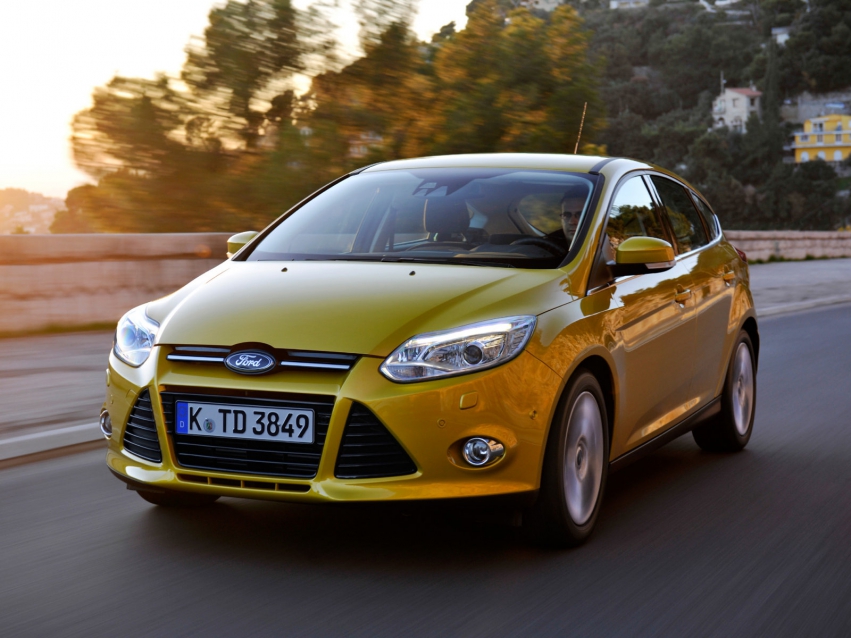 Авто обои Ford Focus Hatchback 2011