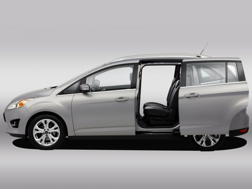 Авто обои Ford C-MAX Minivan 2010