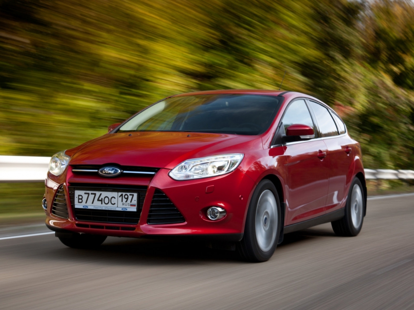 Авто обои Ford Focus Hatchback 2011