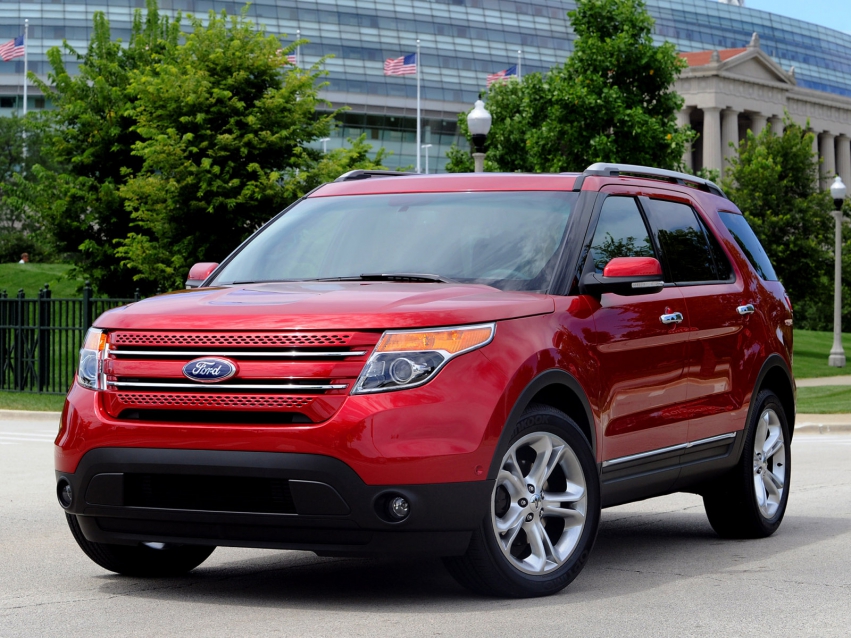 Авто обои Ford Explorer SUV 2010 