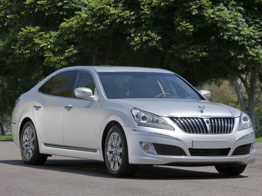 Авто обои Hyundai Equus Sedan 2010