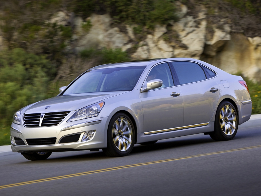 Авто обои Hyundai Equus Sedan 2010