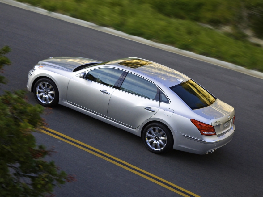 Авто обои Hyundai Equus Sedan 2010