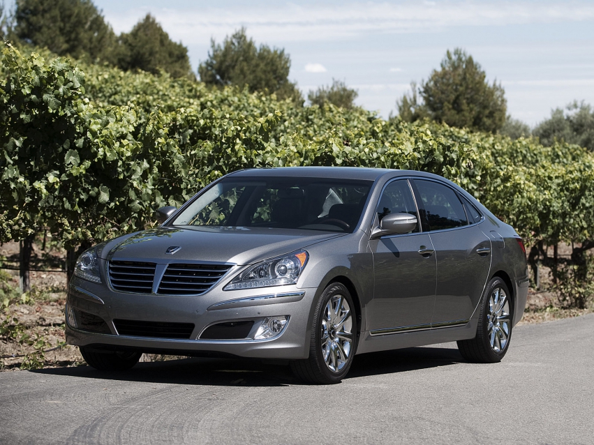 Авто обои Hyundai Equus Sedan 2010