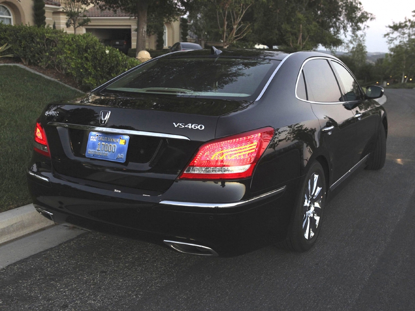 Авто обои Hyundai Equus Sedan 2010