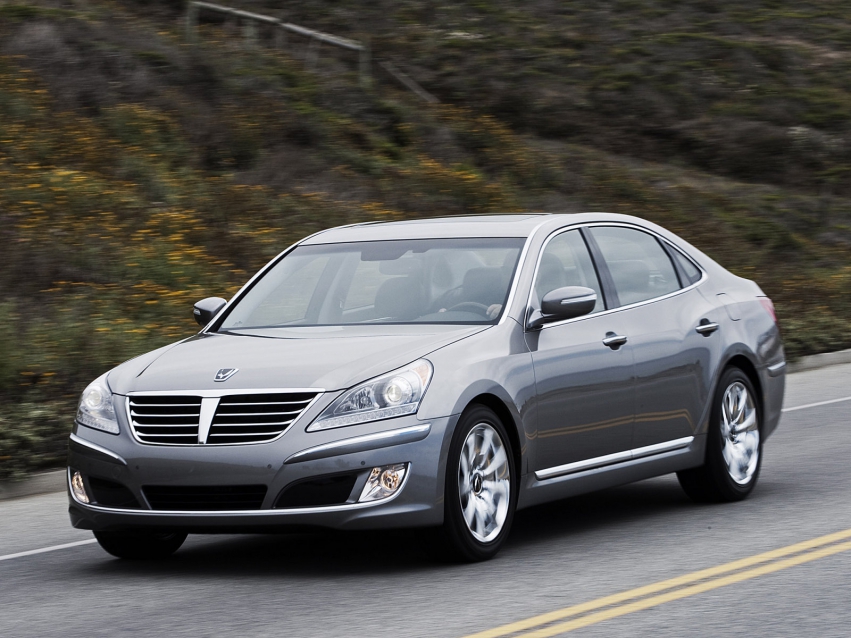 Авто обои Hyundai Equus Sedan 2010