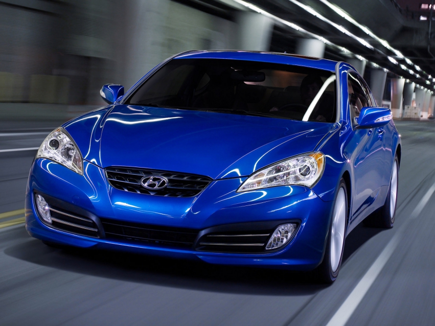 Авто обои Hyundai Genesis Coupe 2010