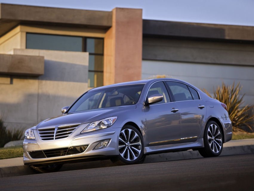 Авто обои Hyundai Genesis Sedan 2011