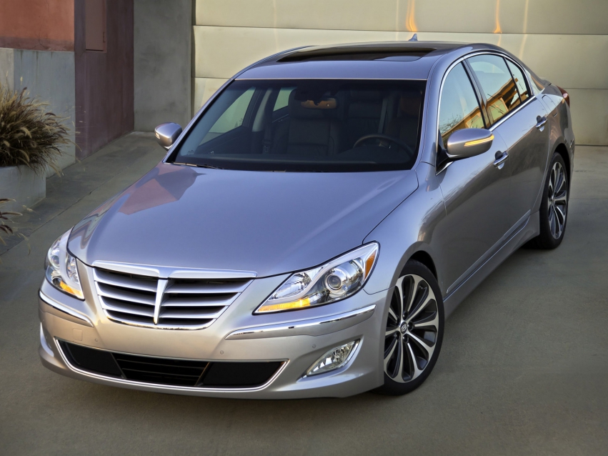 Авто обои Hyundai Genesis Sedan 2011