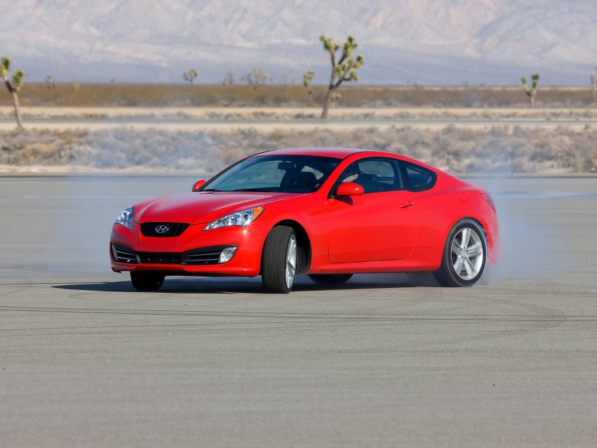 Авто обои Hyundai Genesis Coupe 2010