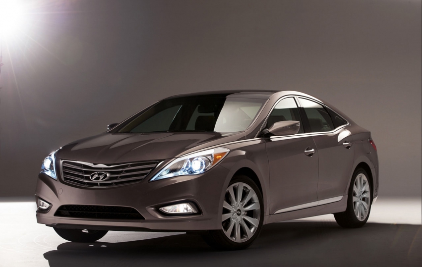 Авто обои Hyundai Azera 2013