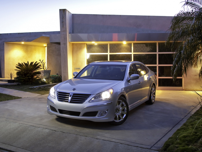 Авто обои Hyundai Equus Sedan 2010