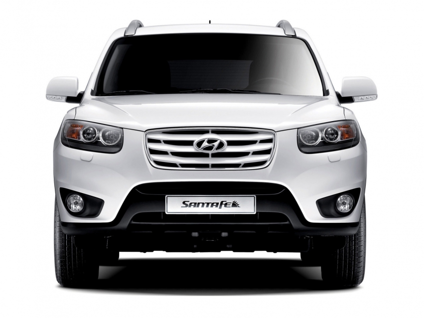 Авто обои Hyundai Santa Fe SUV 5 2010