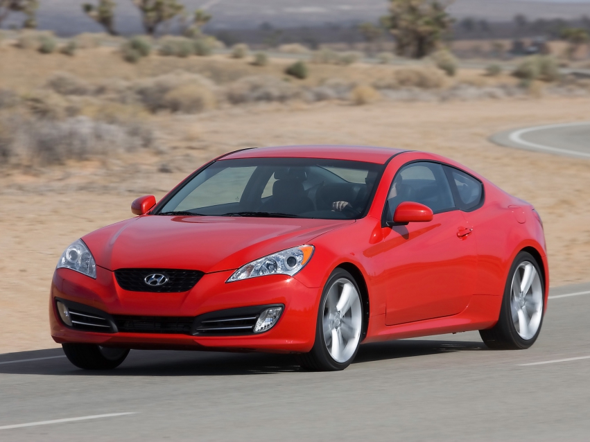 Авто обои Hyundai Genesis Coupe 2010