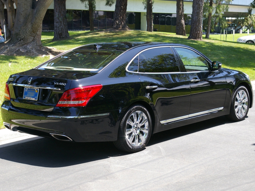 Авто обои Hyundai Equus Sedan 2010