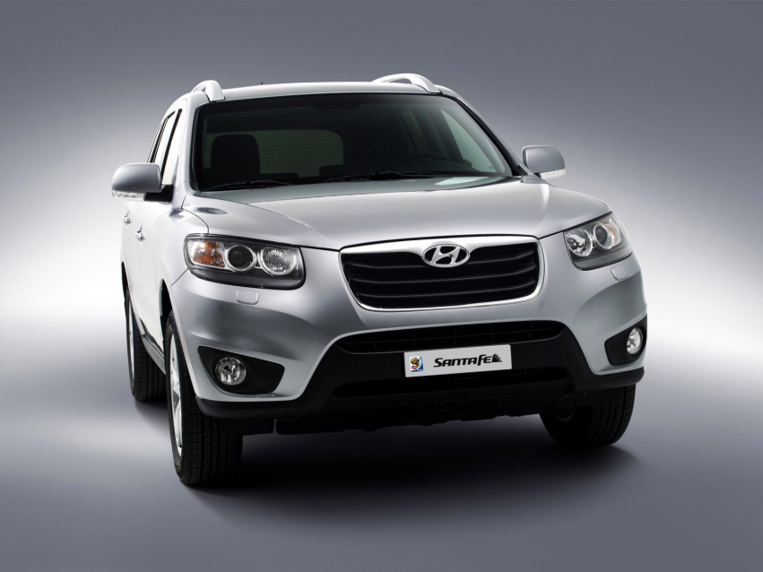 Авто обои Hyundai Santa Fe SUV 5 2010