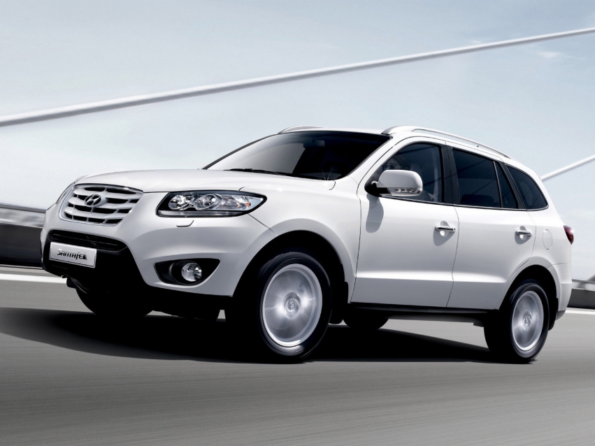 Авто обои Hyundai Santa Fe SUV 5 2010