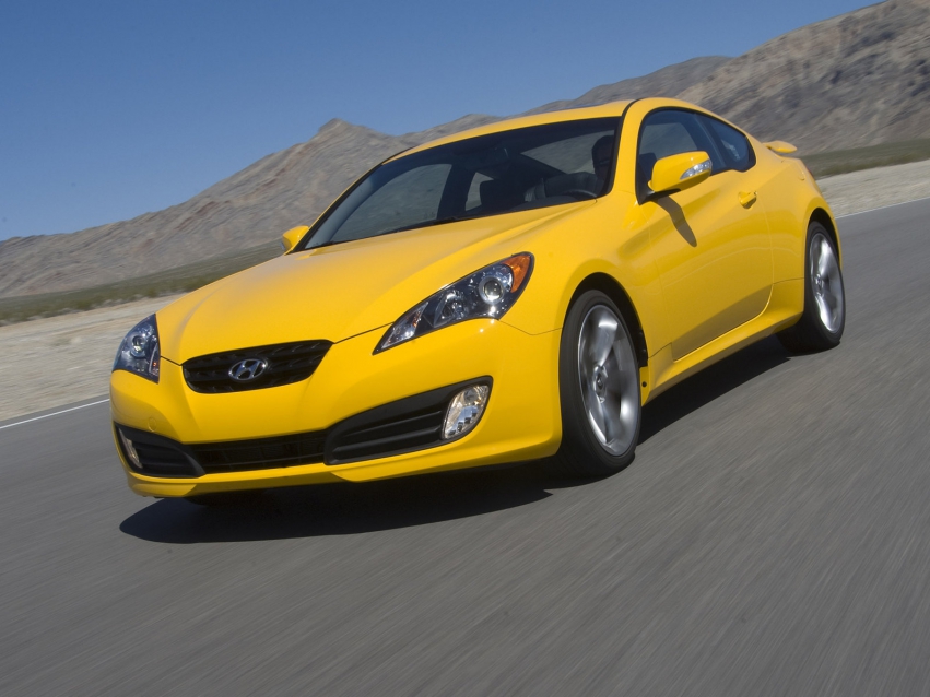 Авто обои Hyundai Genesis Coupe 2010