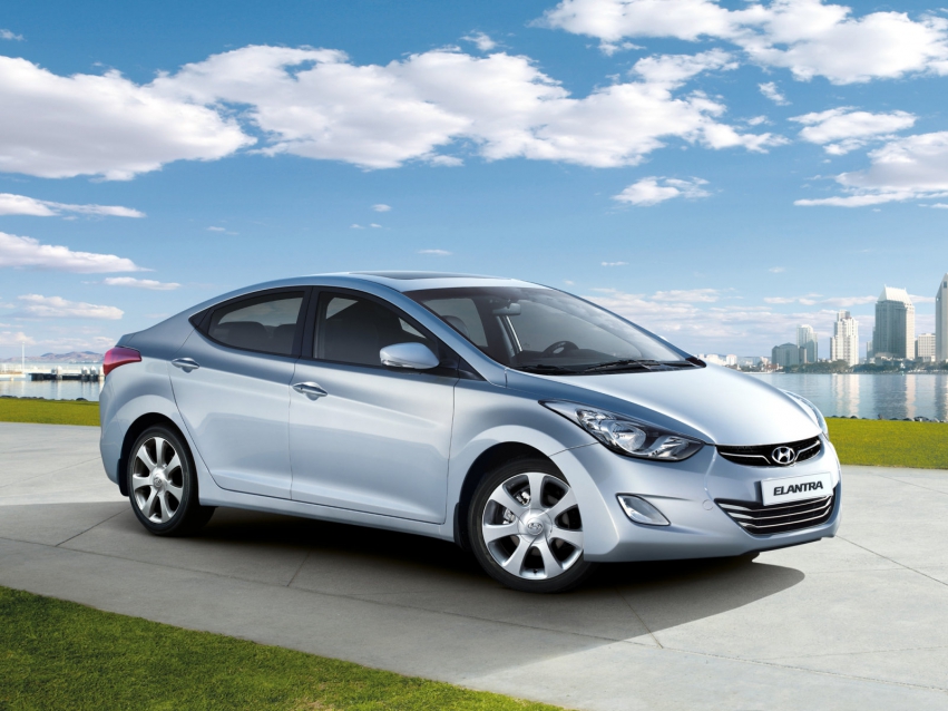 Авто обои Hyundai Elantra Sedan 2011