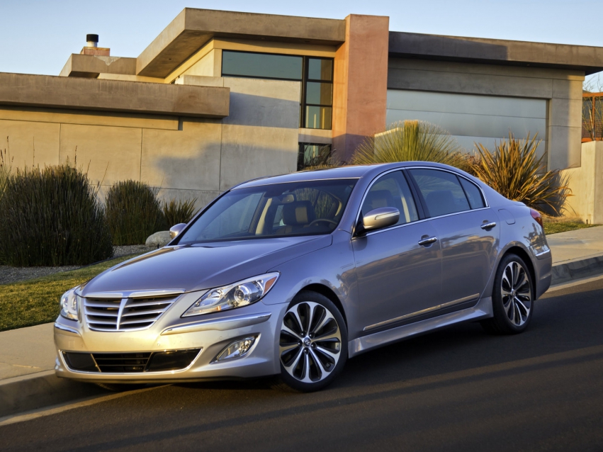 Авто обои Hyundai Genesis Sedan 2011