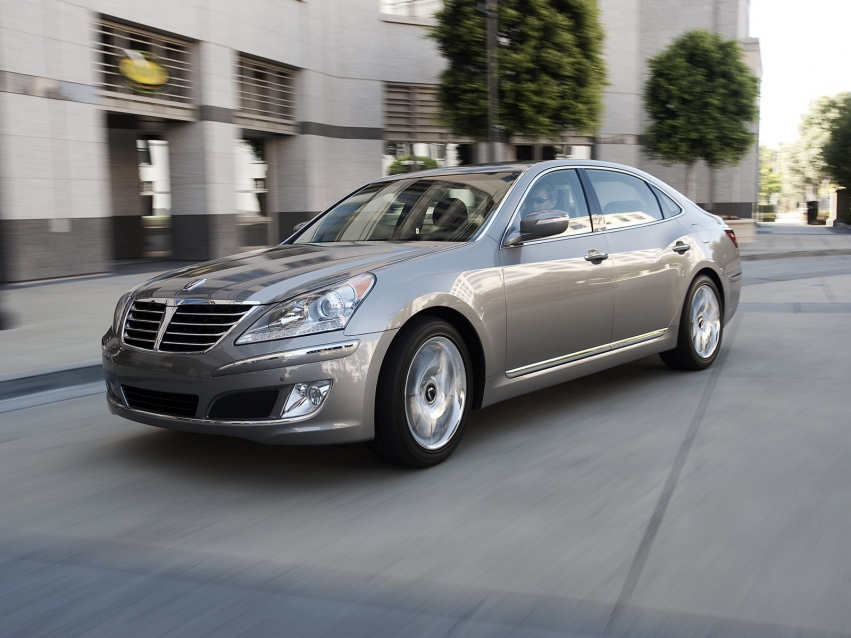 Авто обои Hyundai Equus Sedan 2010