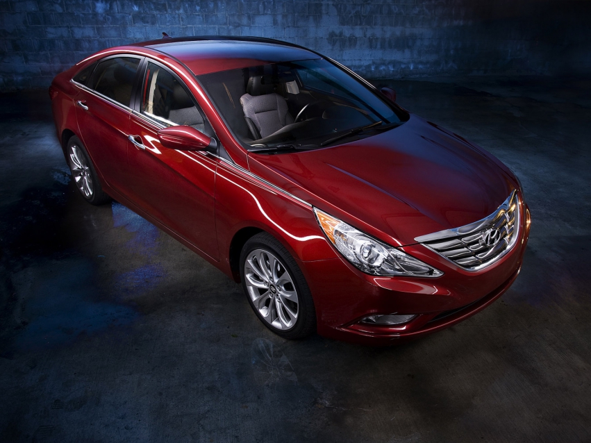 Авто обои Hyundai Sonata Sedan 2010