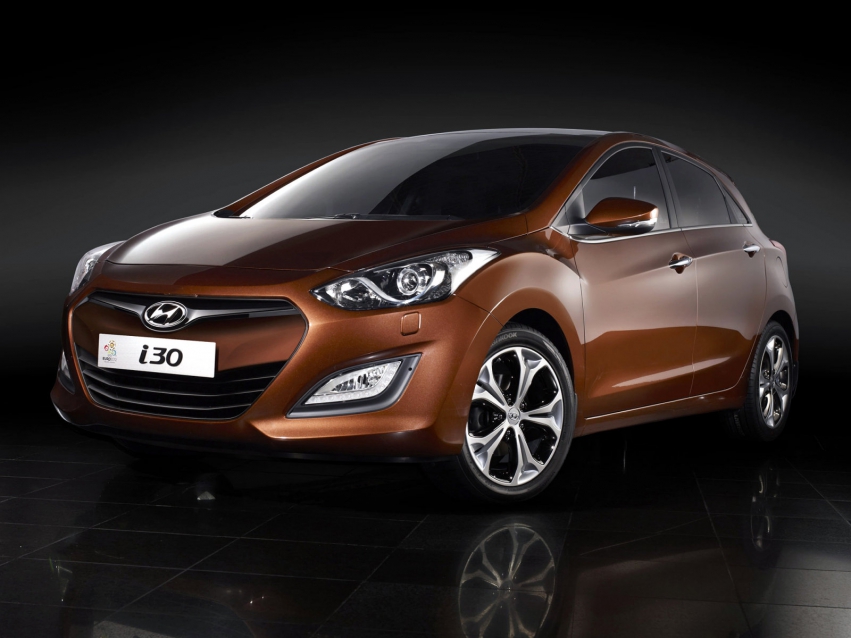 Авто обои Hyundai i30 2012