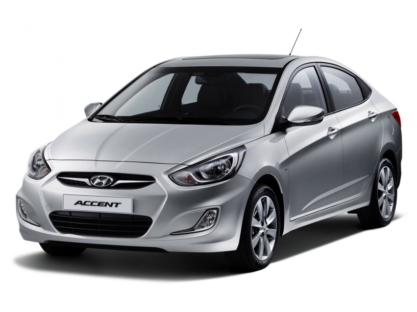 Авто обои Hyundai Accent Sedan 2010