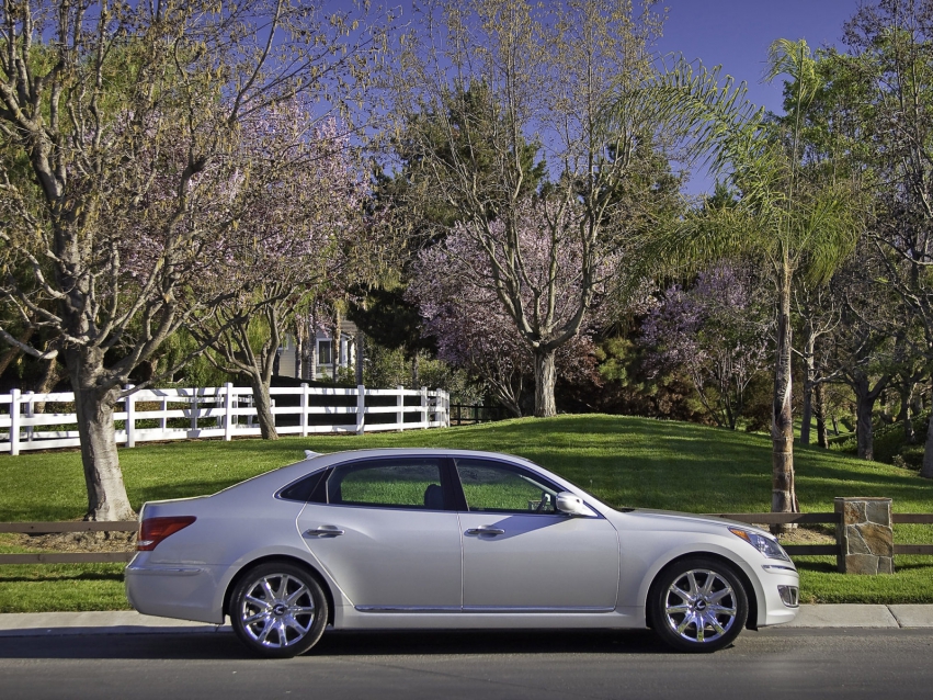 Авто обои Hyundai Equus Sedan 2010