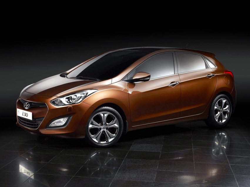 Авто обои Hyundai i30 2012