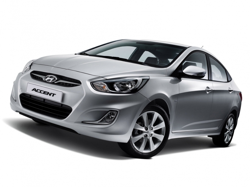 Авто обои Hyundai Accent Sedan 2010