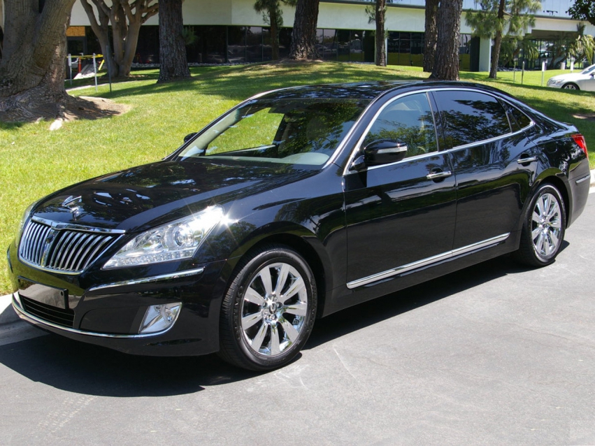 Авто обои Hyundai Equus Sedan 2010