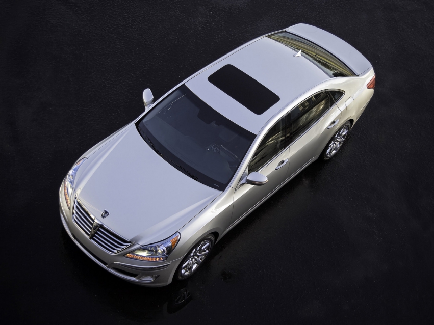 Авто обои Hyundai Equus Sedan 2010