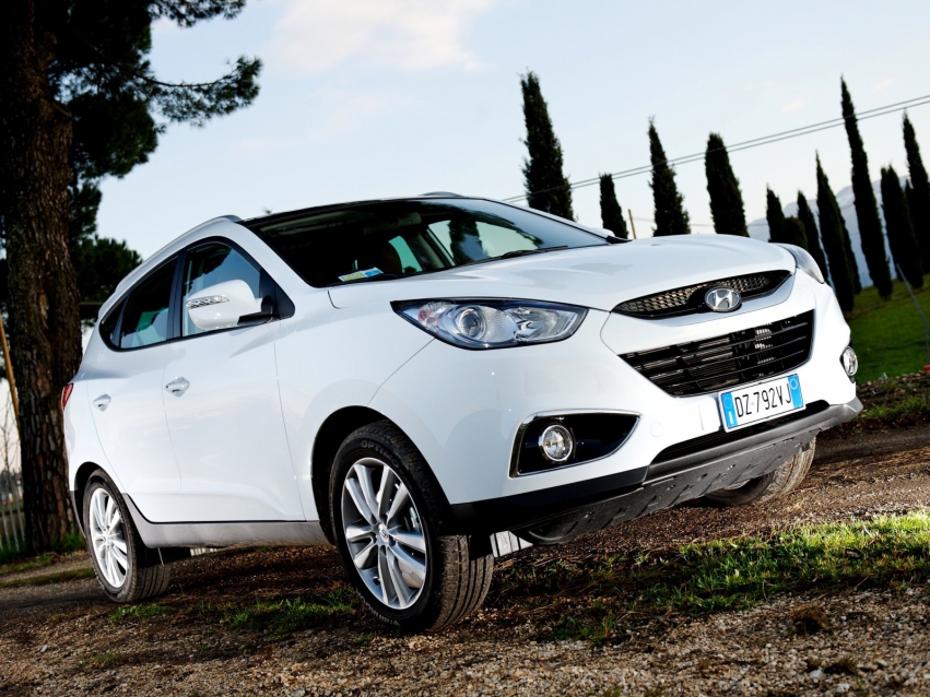 Авто обои Hyundai ix35 2011