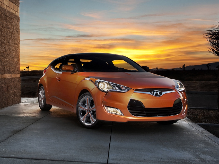 Авто обои Hyundai Veloster 2011