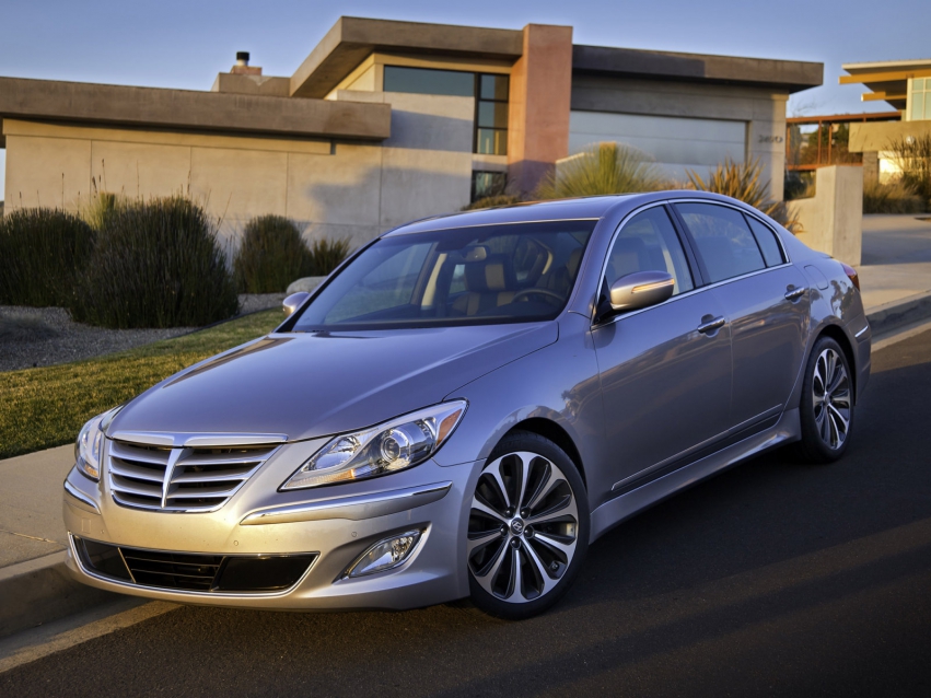 Авто обои Hyundai Genesis Sedan 2011