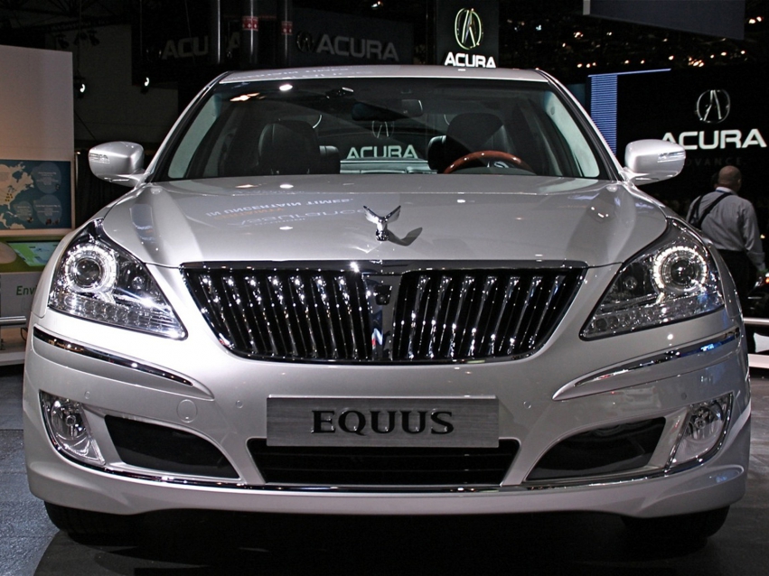 Авто обои Hyundai Equus Sedan 2010