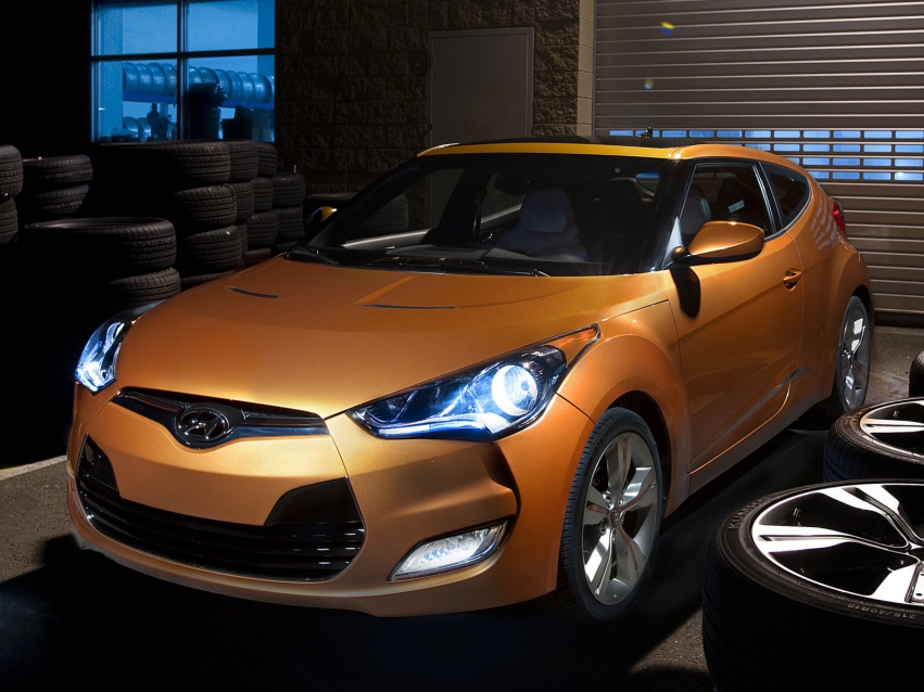 Авто обои Hyundai Veloster 2011