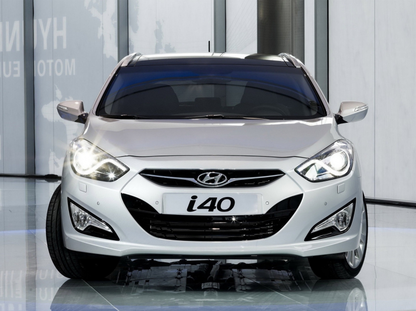 Авто обои Hyundai i40 Wagon 2011