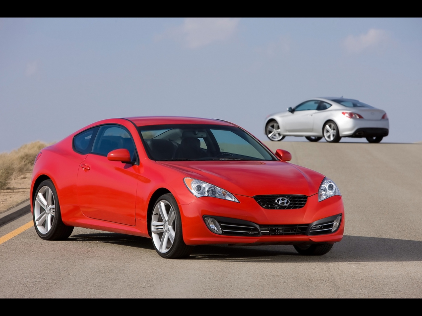 Авто обои Hyundai Genesis Coupe 2010