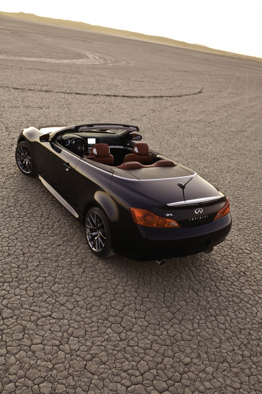 Авто обои Infiniti Ipl G Convertible 2012