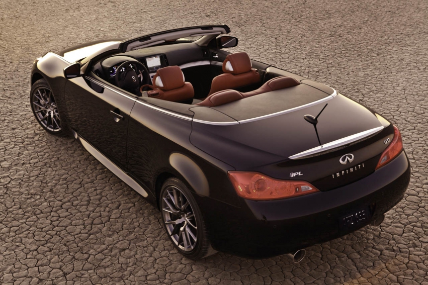 Авто обои Infiniti Ipl G Convertible 2012