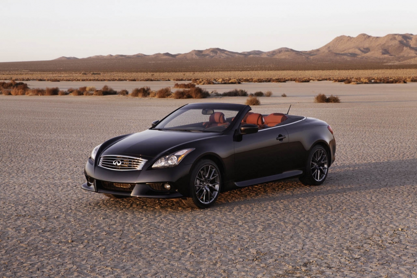 Авто обои Infiniti Ipl G Convertible 2012