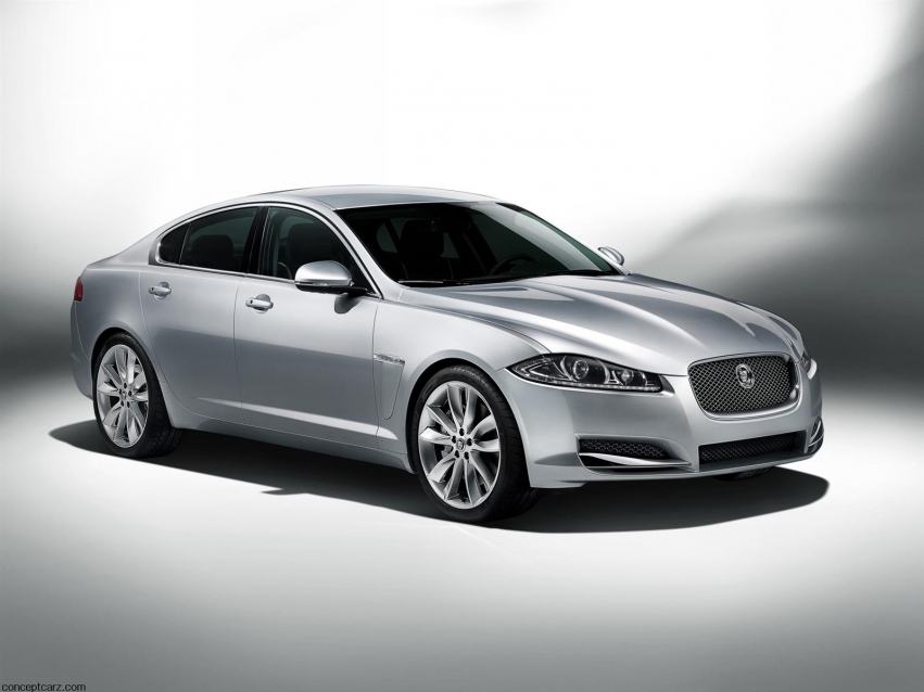 Авто обои Jaguar XF Sedan 2012