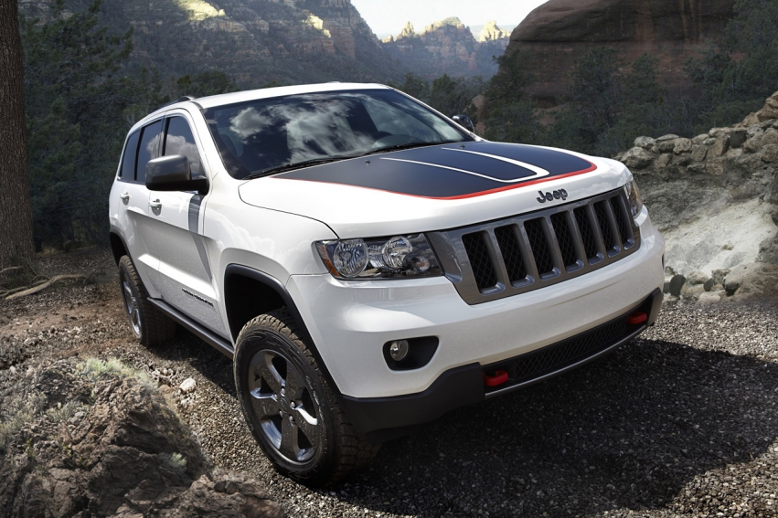 Авто обои Jeep Grand Cherokee Trailhawk 2013